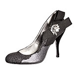 Brocade and grosgrain pump, Vince Camuto.