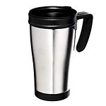 Stainless steel mug with plastic, L.L. Bean.