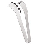 Stainless spaghetti tongs, Alessi Tibidabo.