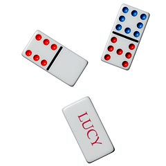 Customized Dominoes from instyle.com