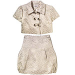 Brocade Jacket and skirt, Julie Haus.