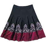 Cotton skirt, Ann Taylor.