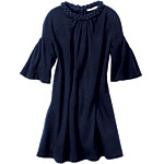 Wool jersey dress, Behnaz Sarafpour.