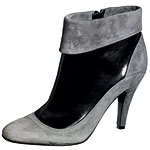 Leather-and-suede boot, Enzo Angiolini.