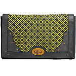Leather clutch, Hayden-Harnett.