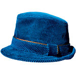 Corduroy hat, Stetson Modern Collection.