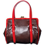 Leather bag, Anna Sui.