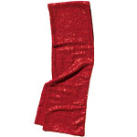 Sequined silk chiffon scarf, Elizabeth Gillett Ltd..
