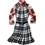 Wool blend dress, Jill Stuart.