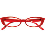 Acetate and crushed Austrian crystal glasses, Leiber Eyewear.