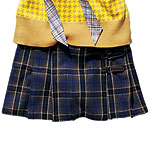 Wool-cashmere skirt, Longchamp.