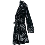 Patent leather trench, Valentino Red.