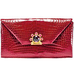 Alligator clutch, Jada Loveless.