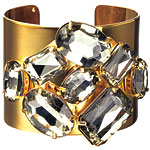 Metal cuff, Banana Republic.