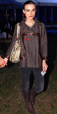 Keira Knightley, Golden Goose, boots, harness boots, celebrity trends, celebrity style
