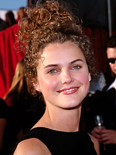 Keri Russell, Transformation, curly hair