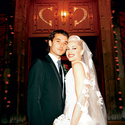 Celebrity Couples on Couple   Gwen Stefani   Gavin Rossdale   Instyle Weddings   Celebrity