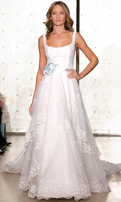reem acra embroidered ballgown