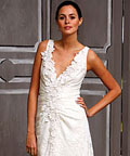 carolina herrera V-neck dress