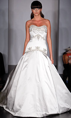 kenneth pool drop waist gown