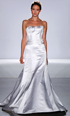 priscilla of boston strapless gown
