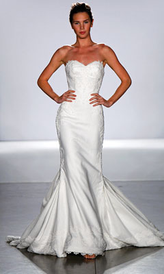 priscilla of boston linen and lace gown