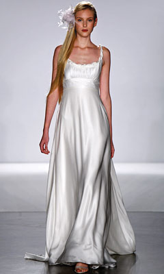 melissa sweet silk satin chiffon gown