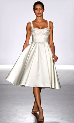 vineyard knee-length gown