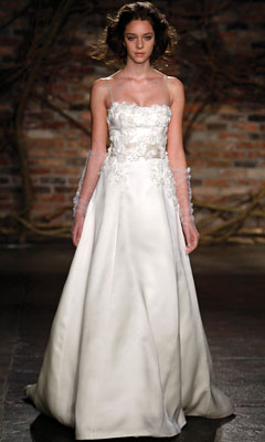 Monique Lhuillier gown