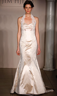 Jim Hjelm halter gown