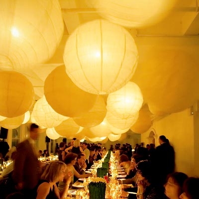 paper lanterns