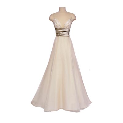 strapless alencon lace dress