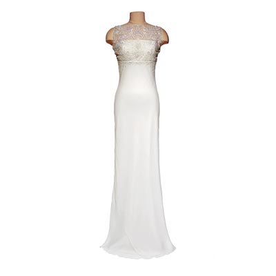 silk organza chiffon dress
