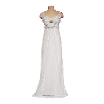 silk organza chiffon dress