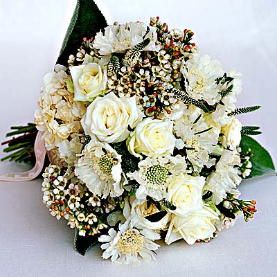 white flowers