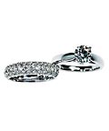 diamond engagement set