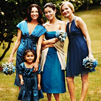 Tiffany Blue Bridesmaid Dresses on Blue Bridesmaid Dresses