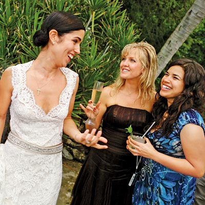 Anna Ortiz, Ashley Jensen and America Ferrera