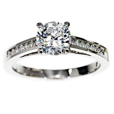 Jeff Cooper round-cut solitaire
