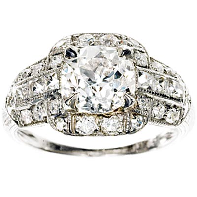 Vintage engagement rings are perfect for those who love things that are old