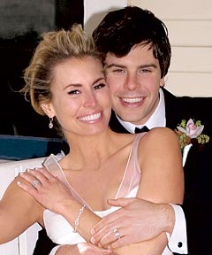Niki Taylor and Burney Lamar