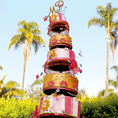 6-tier cake