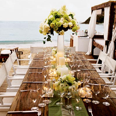 Planningbeach Wedding on Beach Theme Wedding Receptions By Ink