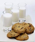 cookies and milk