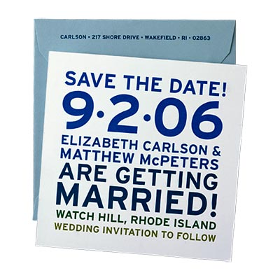 dear dahlia save-the-date