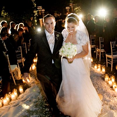 Bianca Kajlich & Landon Donovan's Wedding Ceremony