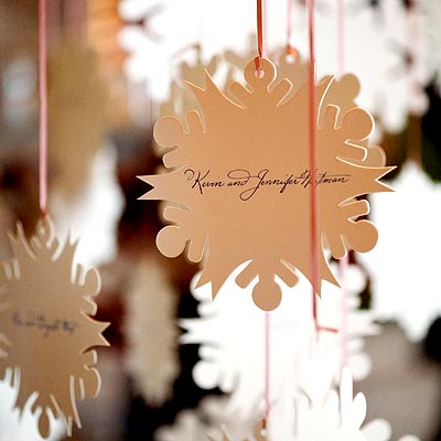 Bianca Kajlich & Landon Donovan's Reception Decor