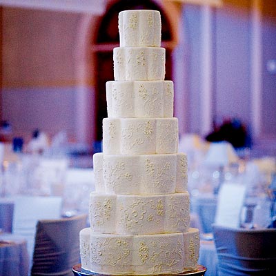 Kara Janx & Sharone Sohayegh's Wedding Cake