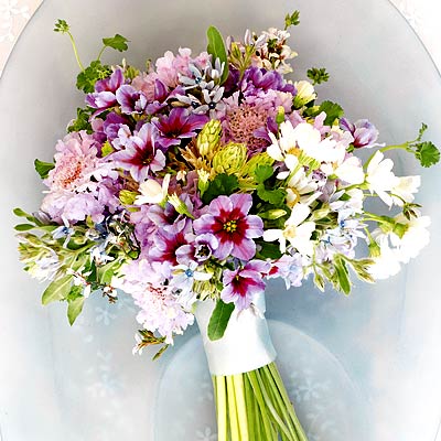 purple blue and white bouquet Monica Buck Print Twitter