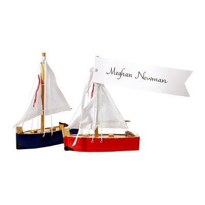 nautical place card holder